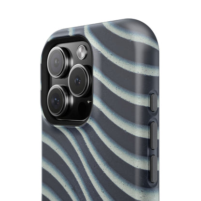 Navy Waves Phone Case