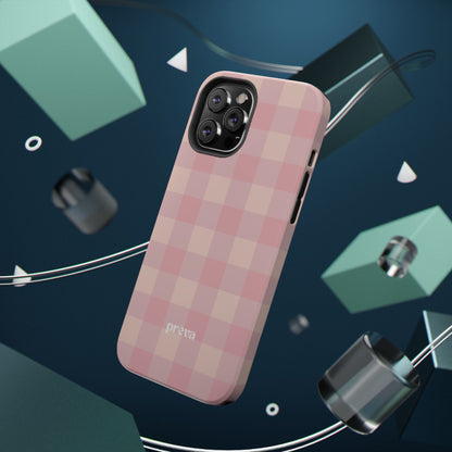 Pink Plaid Phone Case