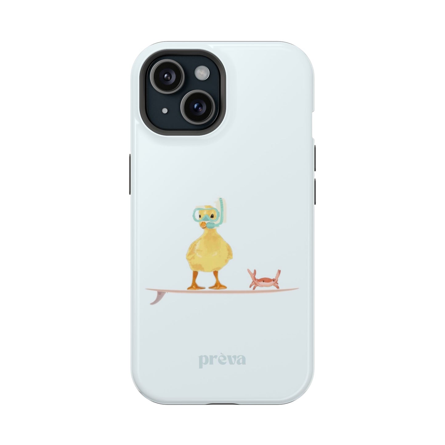 Scuba Duck Stripes Phone Case