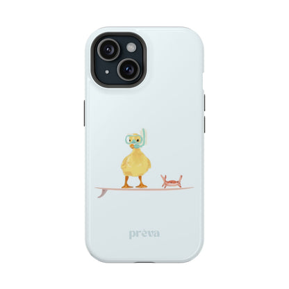 Scuba Duck Stripes Phone Case