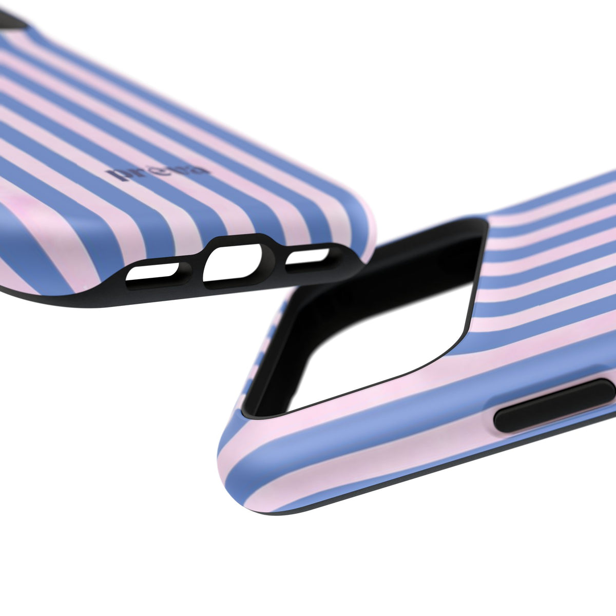 Striped Purple and Pink Phone Case