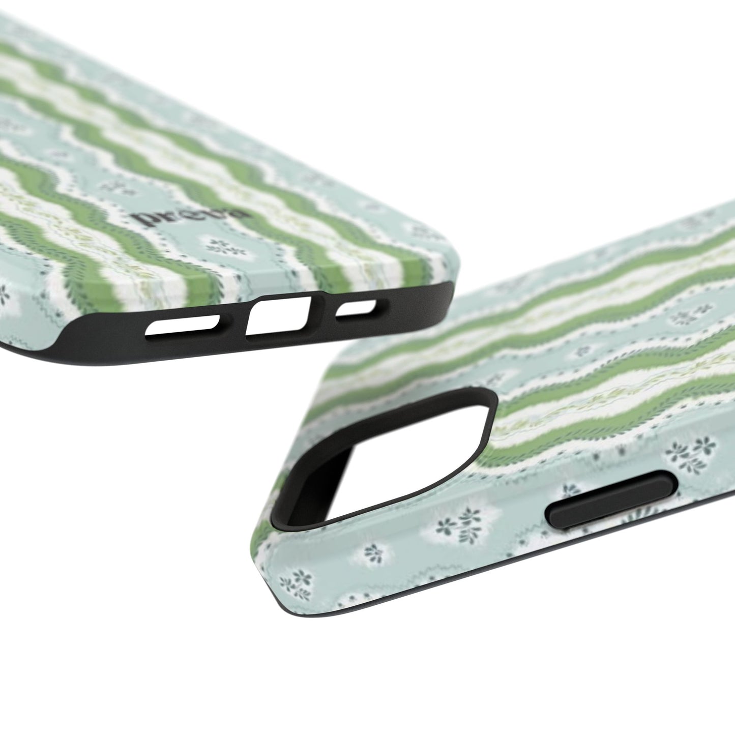 Green Waves Phone Case