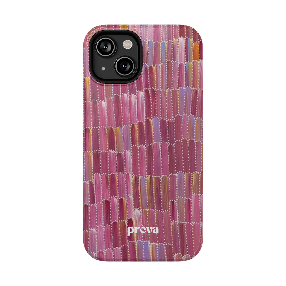 Pink Brushstroke Phone Case