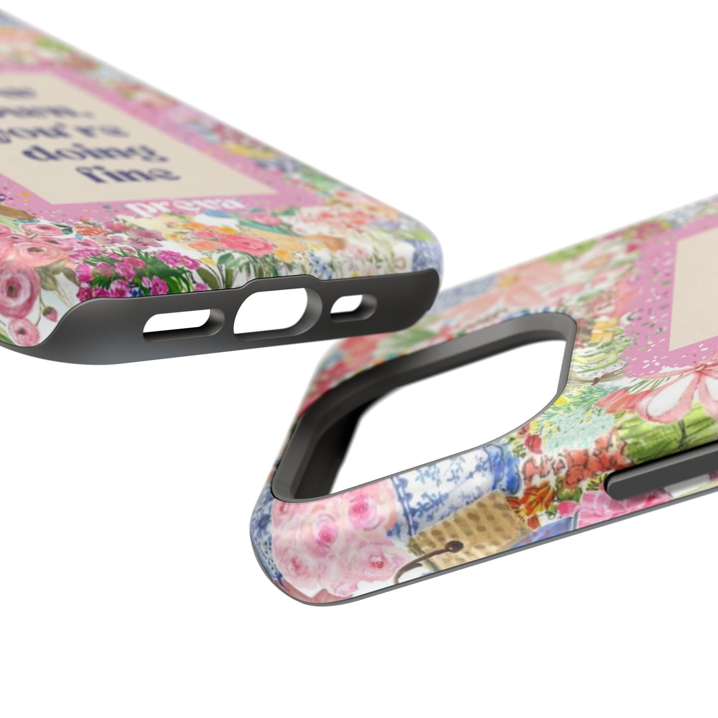 Slow Down Flowers x notsoken Phone Case