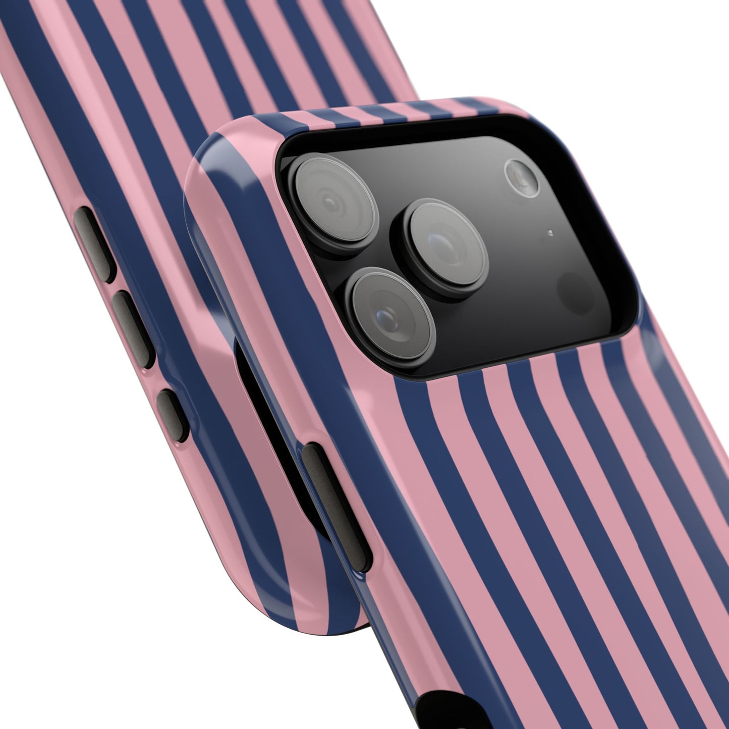 Blue and Pink Stripes Case