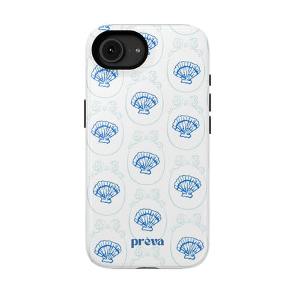 Fancy Teal Shell Phone Case