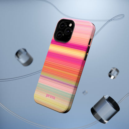 Pastel Stripe Rays Phone Case