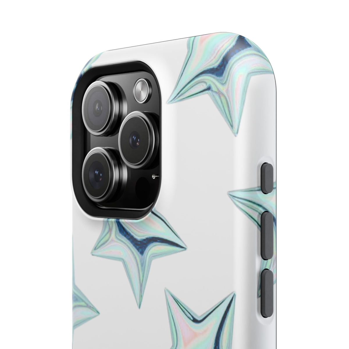 White Starburst Phone Case