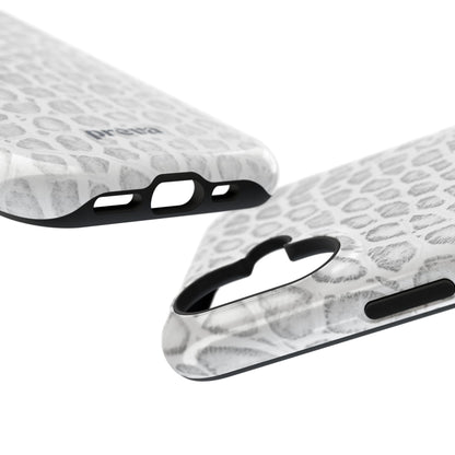 White Snake Phone Case