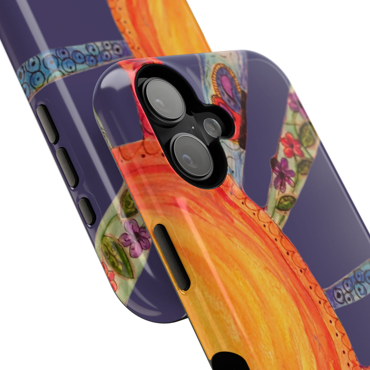Purple Cancun Sun Phone Case