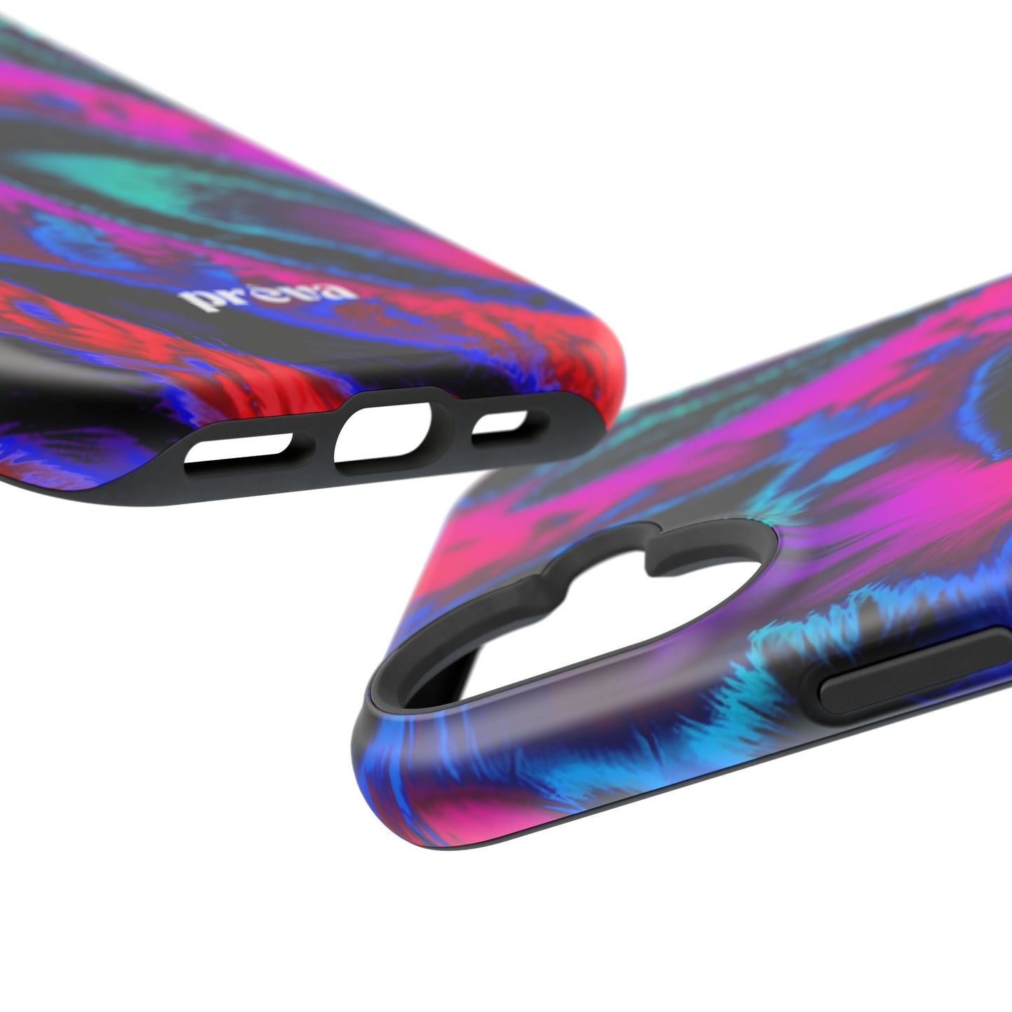 Neon Swirl Phone Case
