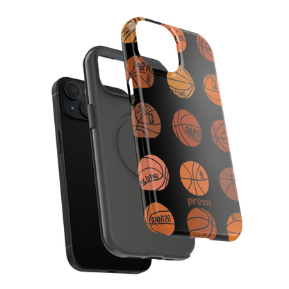 Black Basketball Phone Case