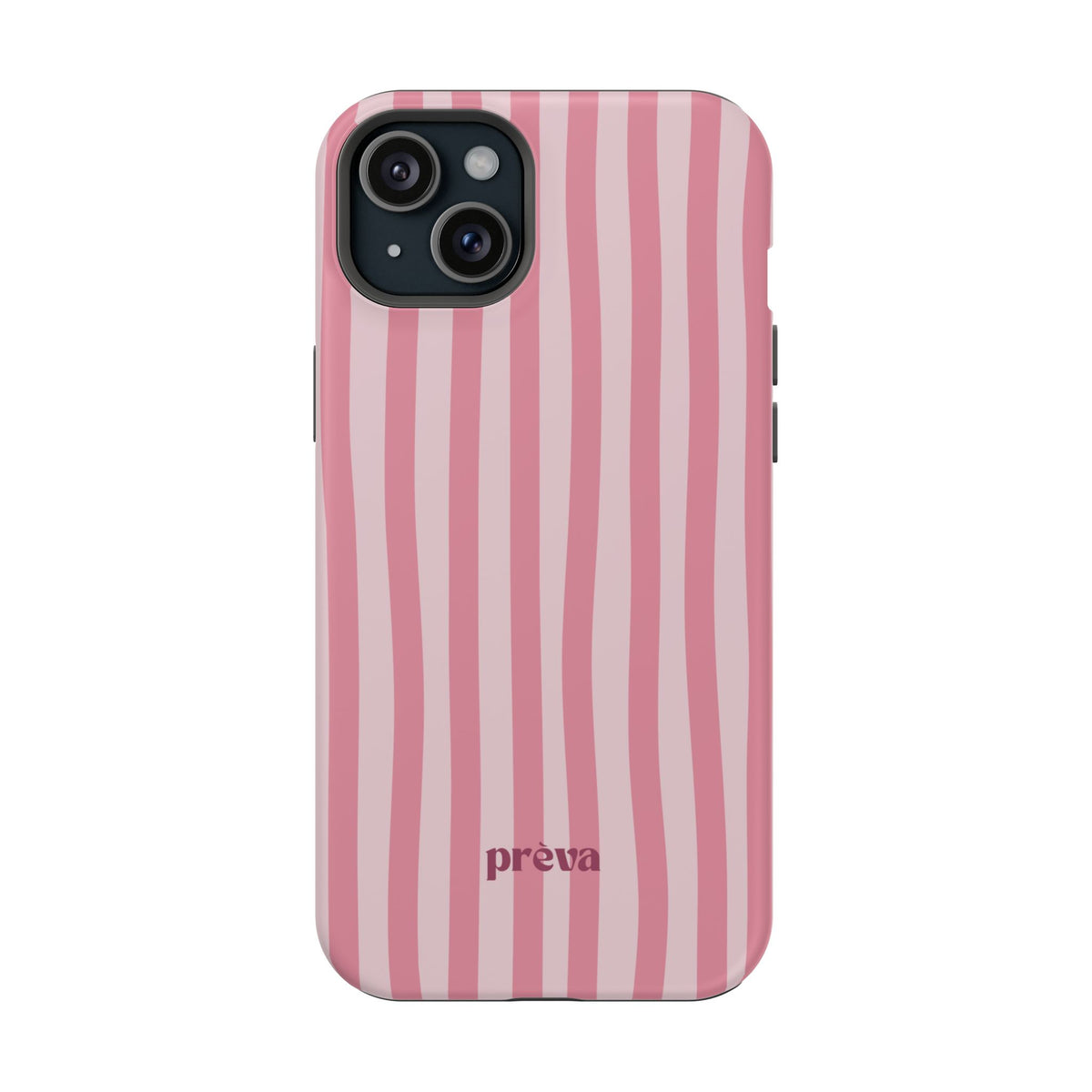 Pink Striped Phone Case