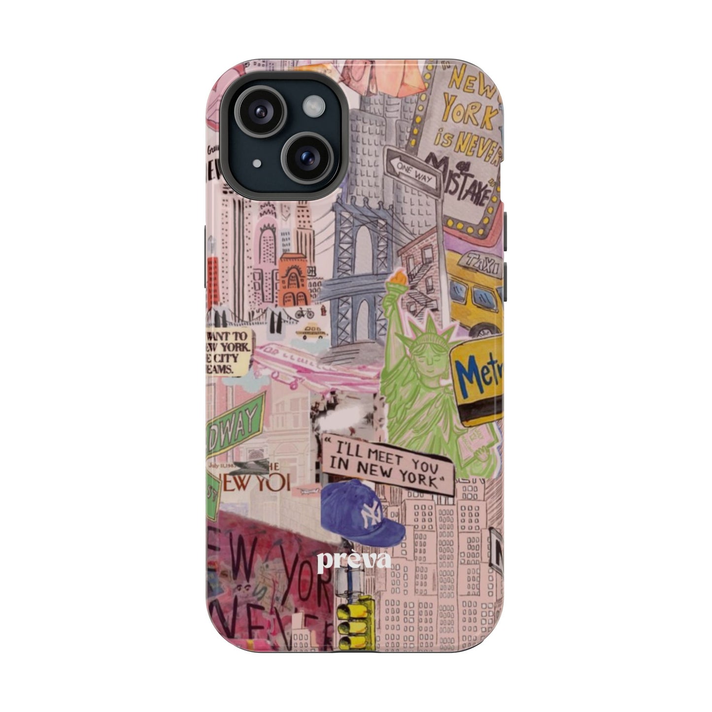 New York Collage Phone Case