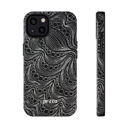 Abstract Midnight Lace Phone Case