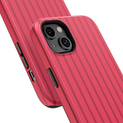Pinky Red Stripes Phone Case