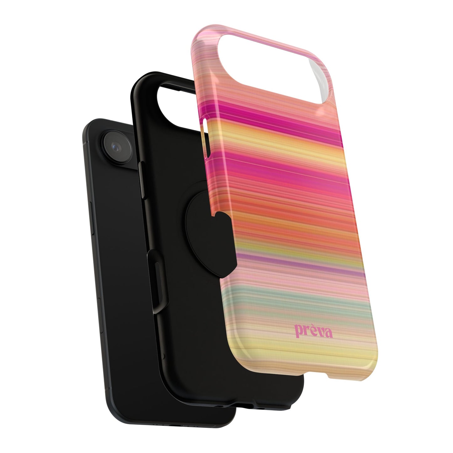 Pastel Stripe Rays Phone Case