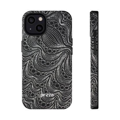 Abstract Midnight Lace Phone Case