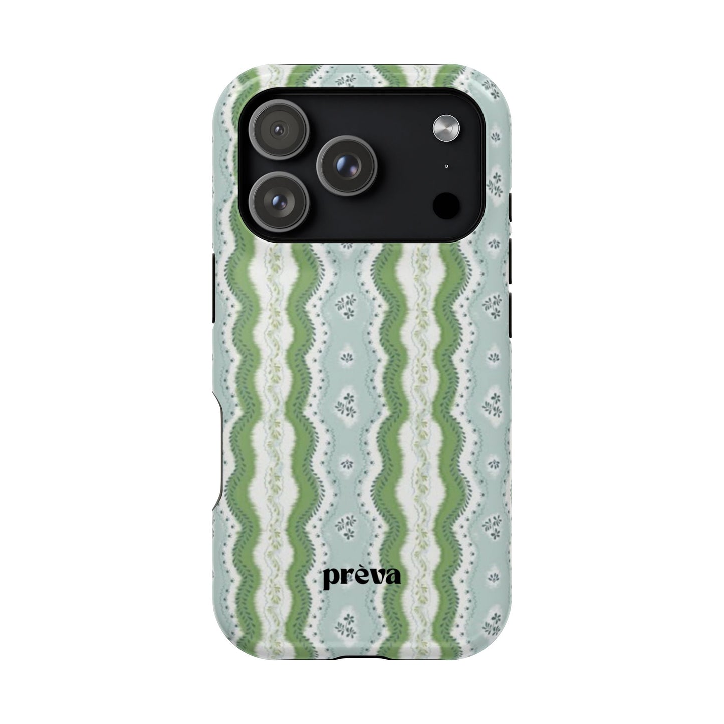 Green Waves Phone Case