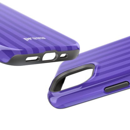 Dark Purple Stripes Phone Case