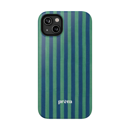 Green & Blue Stripes Phone Case