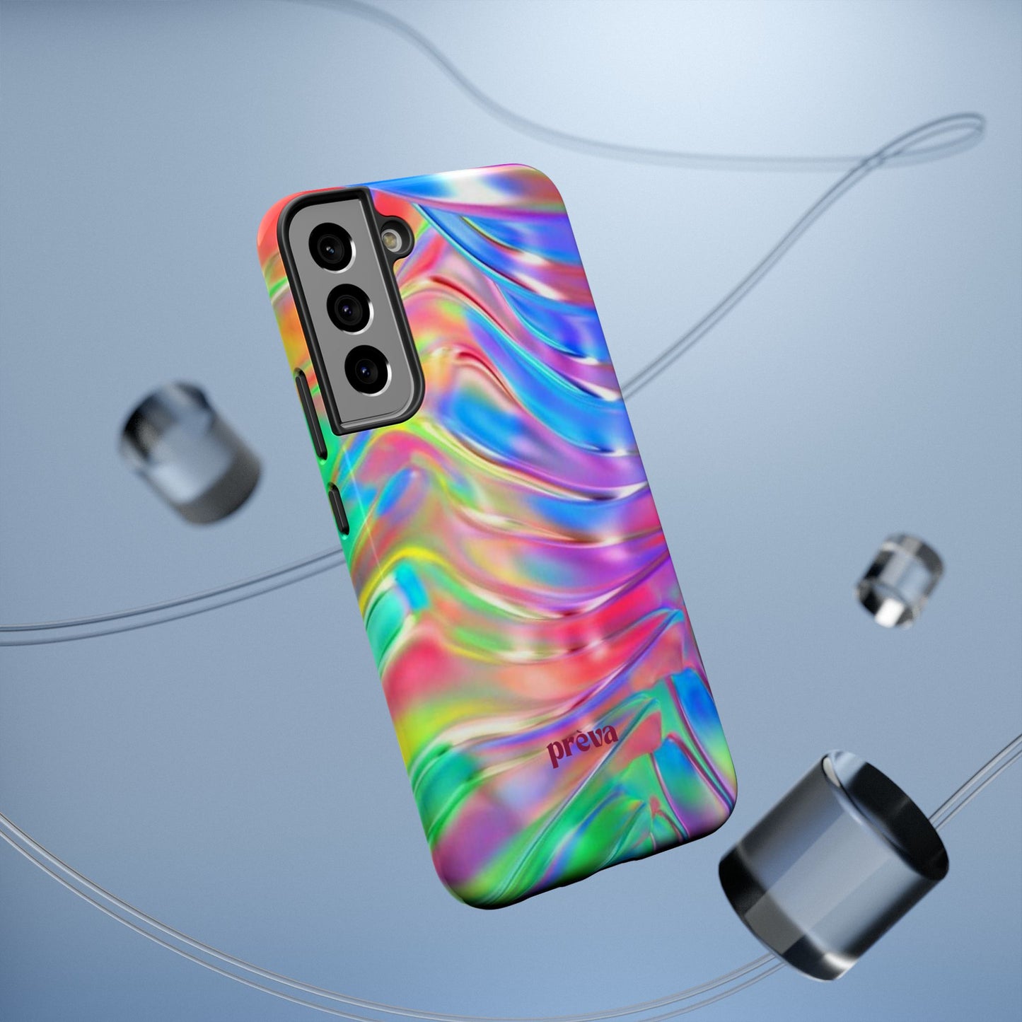 Iridescent Swirl Phone Case