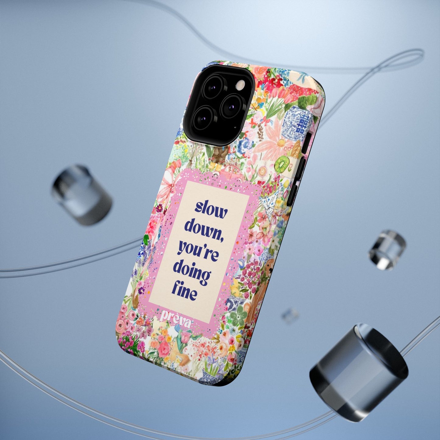 Slow Down Flowers x notsoken Phone Case