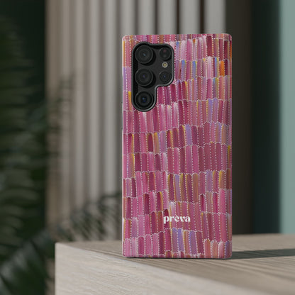 Pink Brushstroke Phone Case