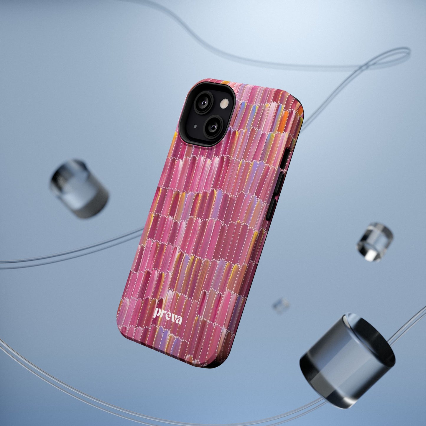 Pink Brushstroke Phone Case