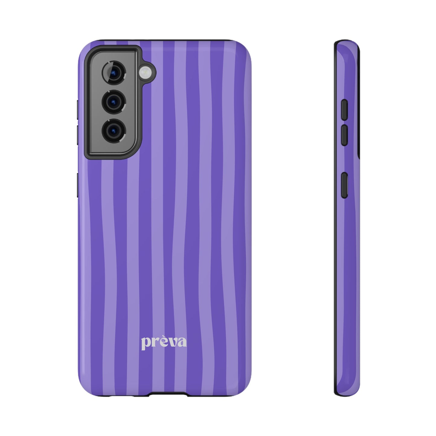 Lavender Stripes Phone Case