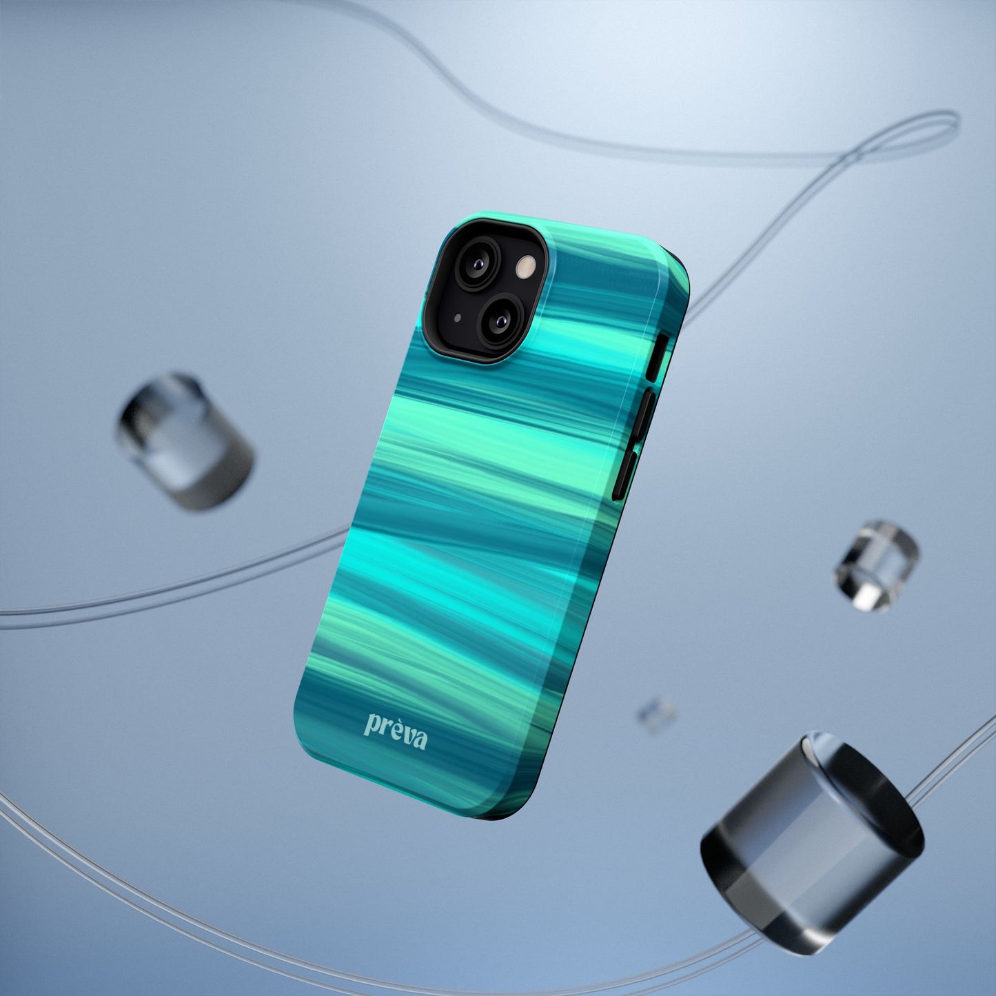 Teal Rift Phone Case