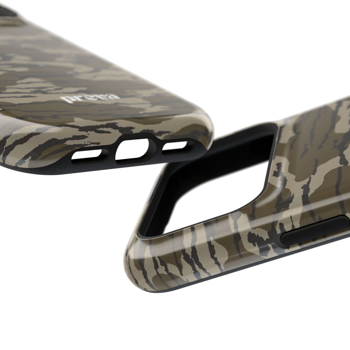 Camo Impact-Resistant Phone Case — Military Green Rugged Protection