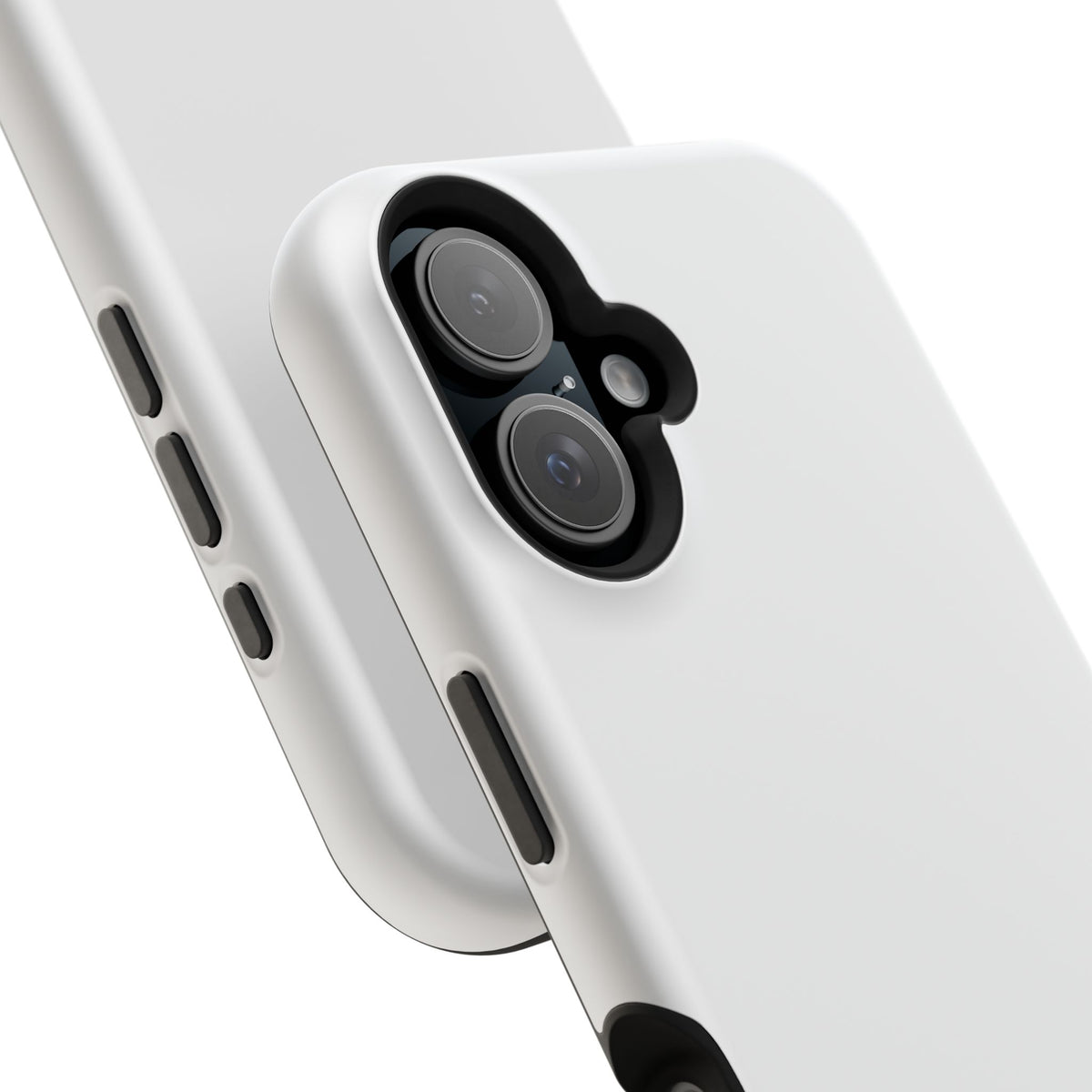 White & Grey Phone Case