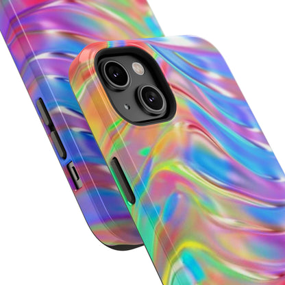 Iridescent Swirl Phone Case