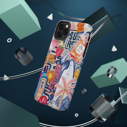 Tropical Beach Collage Phone Case
