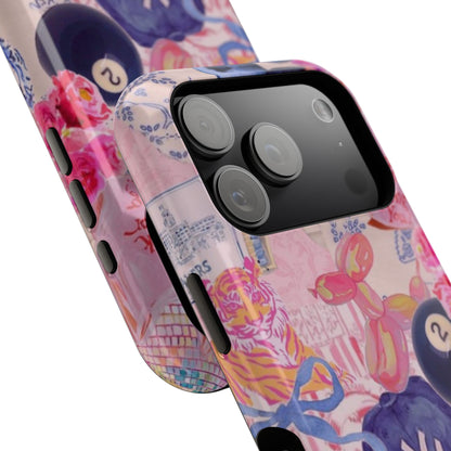 Retro 8 Ball Collage Phone Case