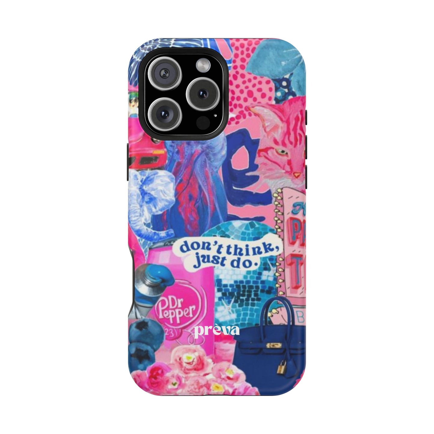 Vibrant Galaxy Collage Phone Case