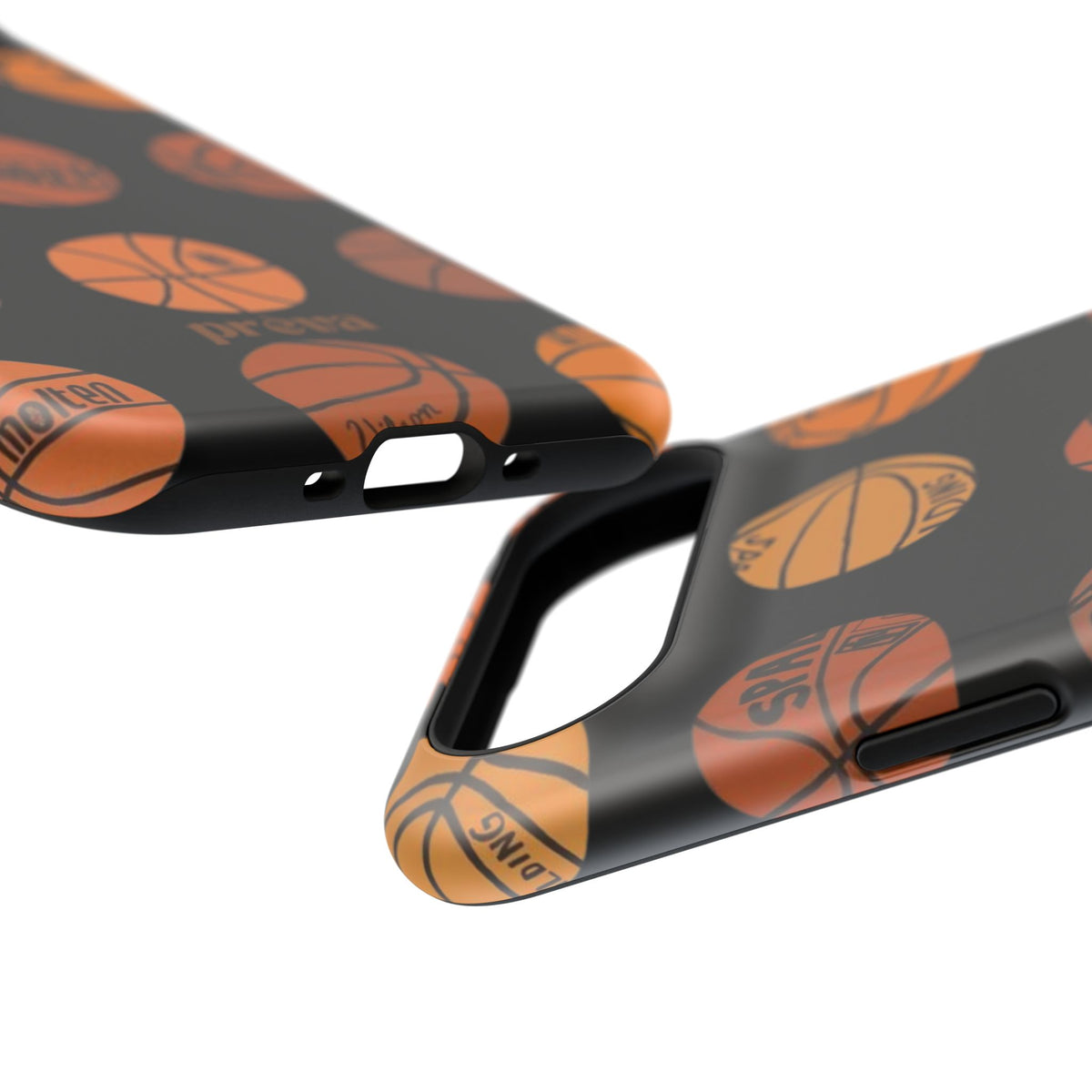 Black Basketball Phone Case