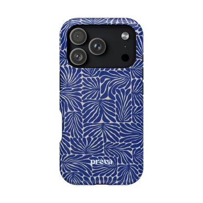 Blue Abstract Greek Phone Case