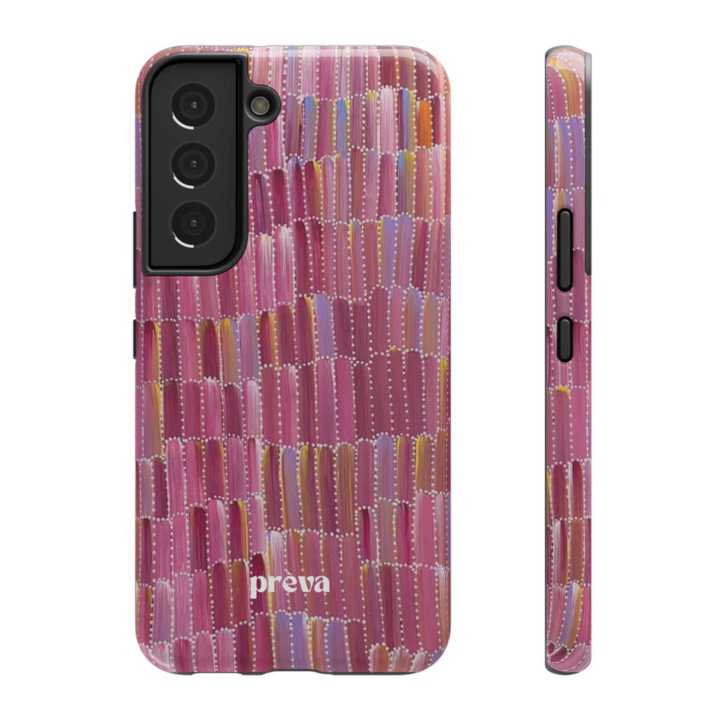 Pink Brushstroke Phone Case