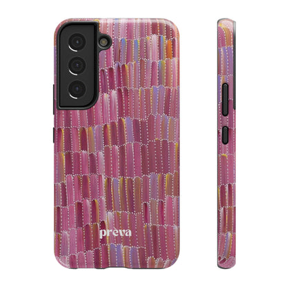 Pink Brushstroke Phone Case