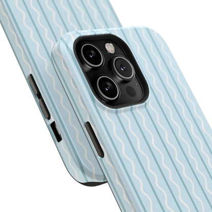 Blue Island Stripes Phone Case