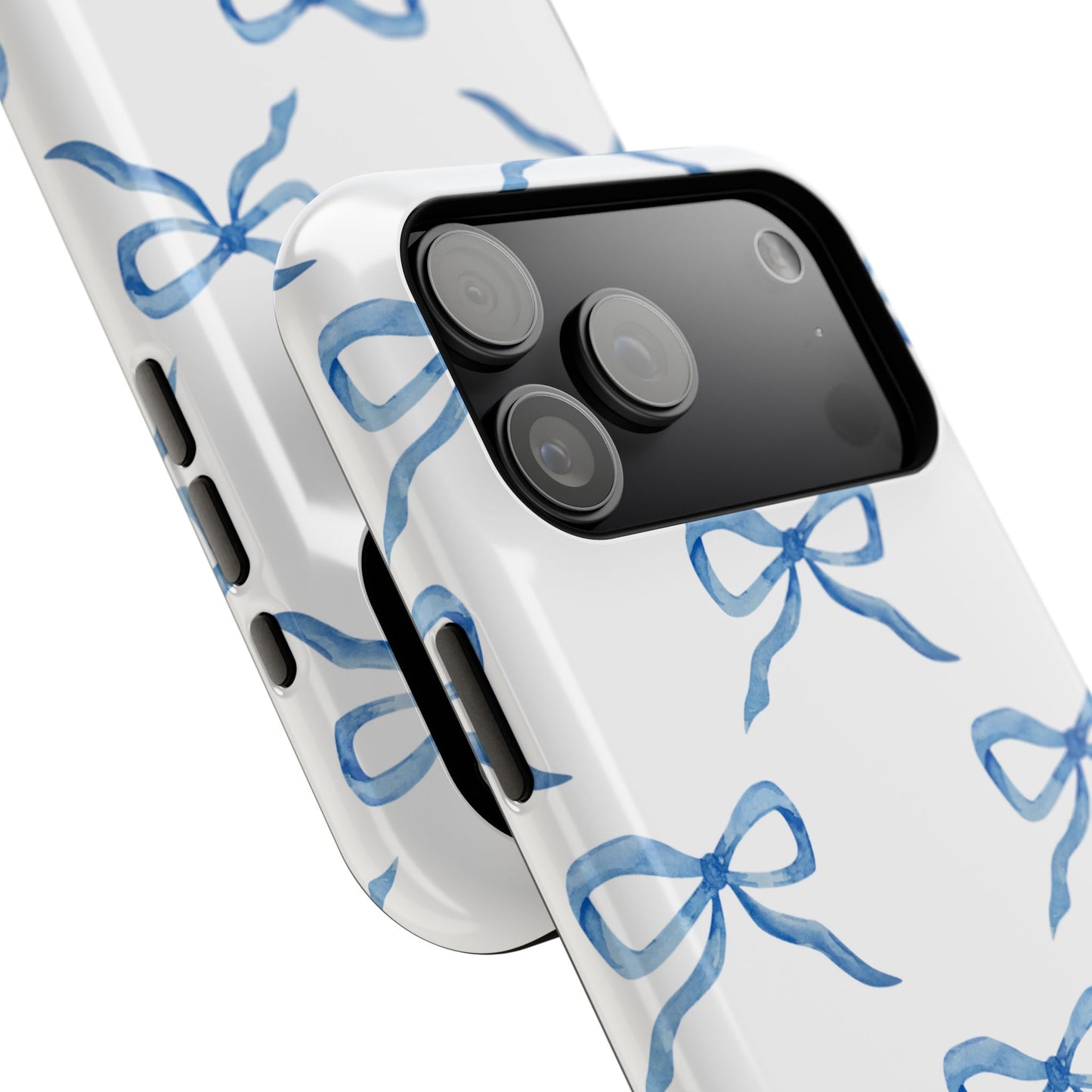Blue Bow Phone Case