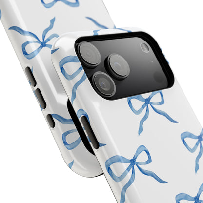 Blue Bow Phone Case