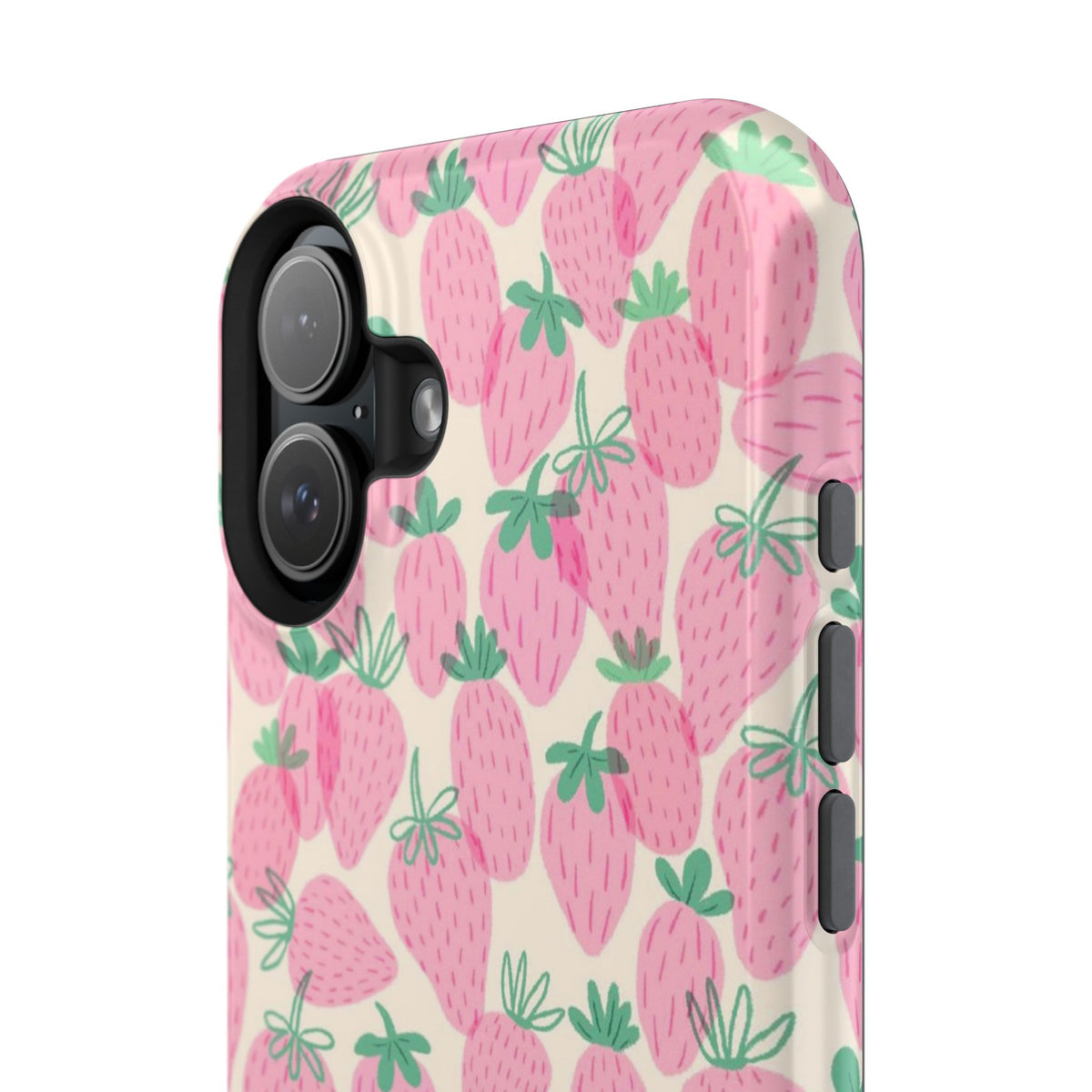 Pink Strawberry Phone Case