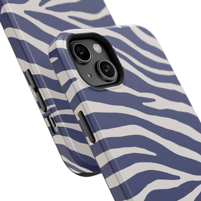 Blue Zebra Phone Case