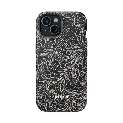 Abstract Midnight Lace Phone Case