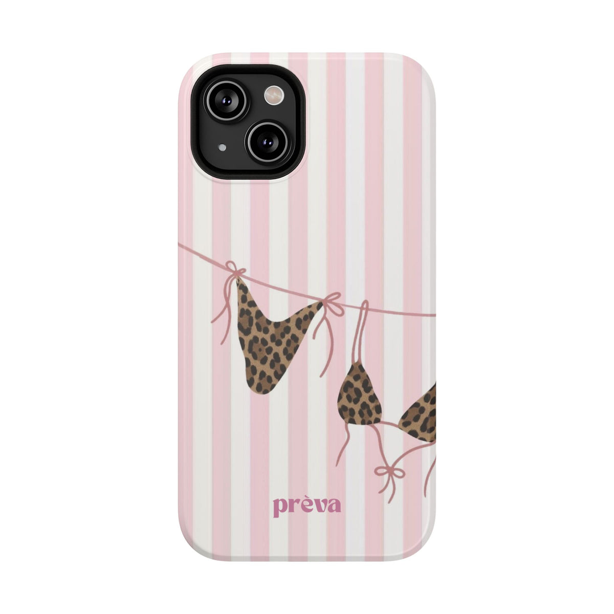 Leopard bikini Phone Case