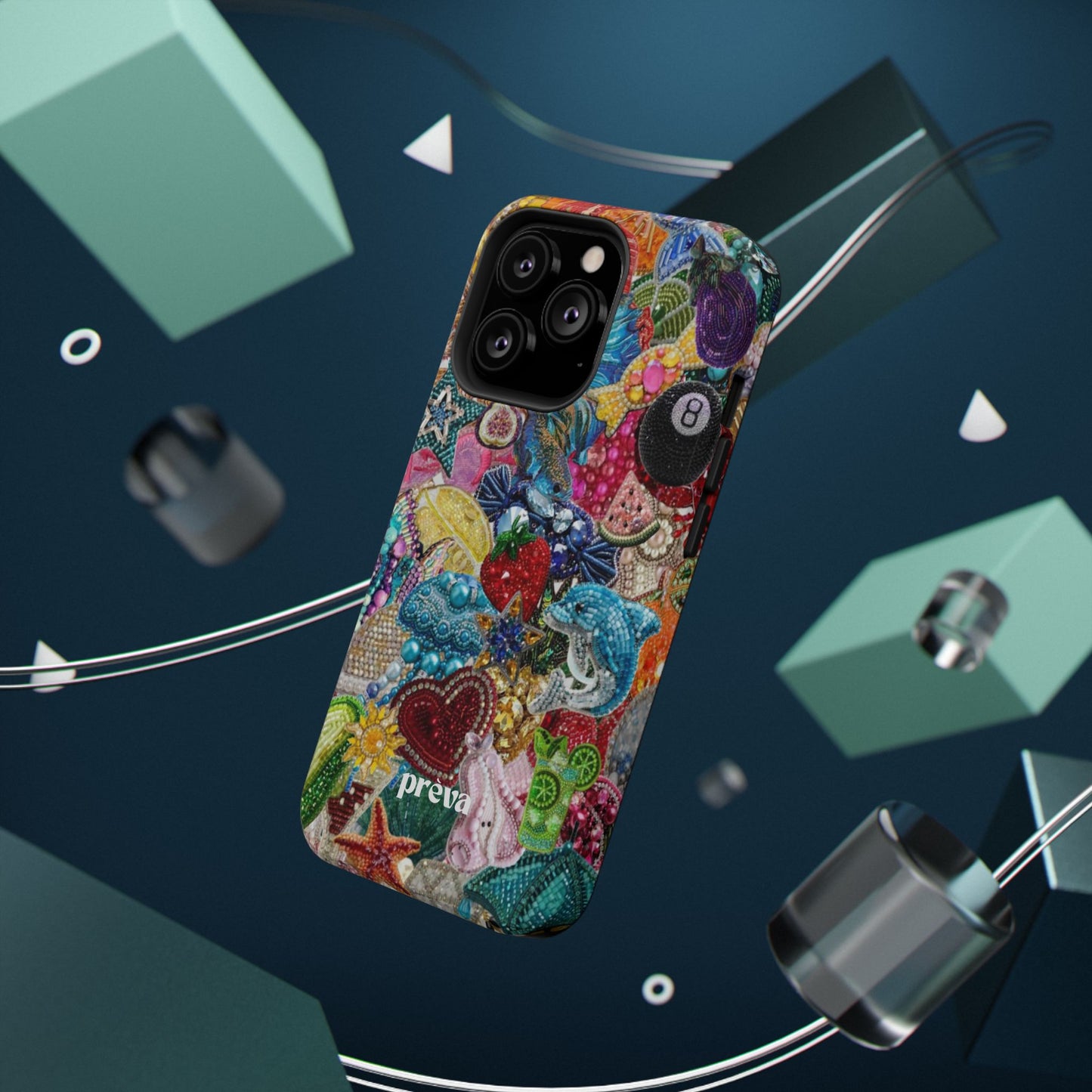 Colorful Rhinestone Phone Case