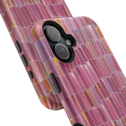 Pink Brushstroke Phone Case
